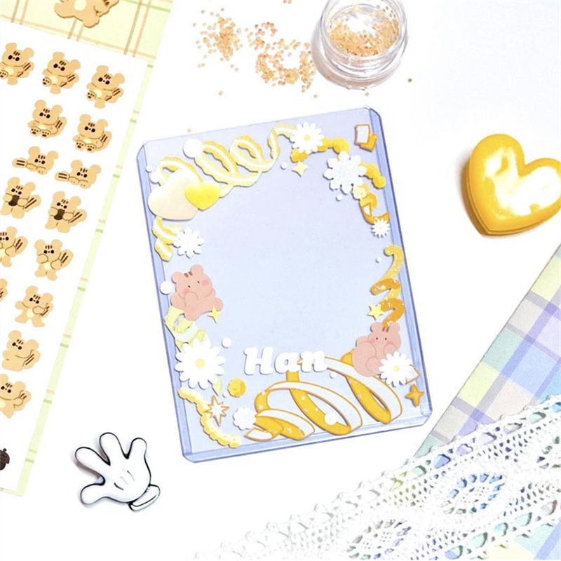 Hộp đựng thẻ Album lưu trữ ảnh LINXX Idol Hộp đựng thẻ cứng trong suốt