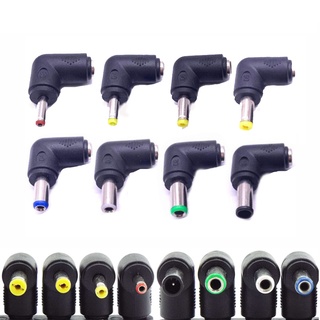 5.5x2.1mm DC Power Nữ Cắm Jack Adapter 90 Độ Nam 5.5x2.5mm 4.8x1.7mm 4.0x1.7mm 3.5x1.3mm 2.5x0.7mm 2.0x0.6mm