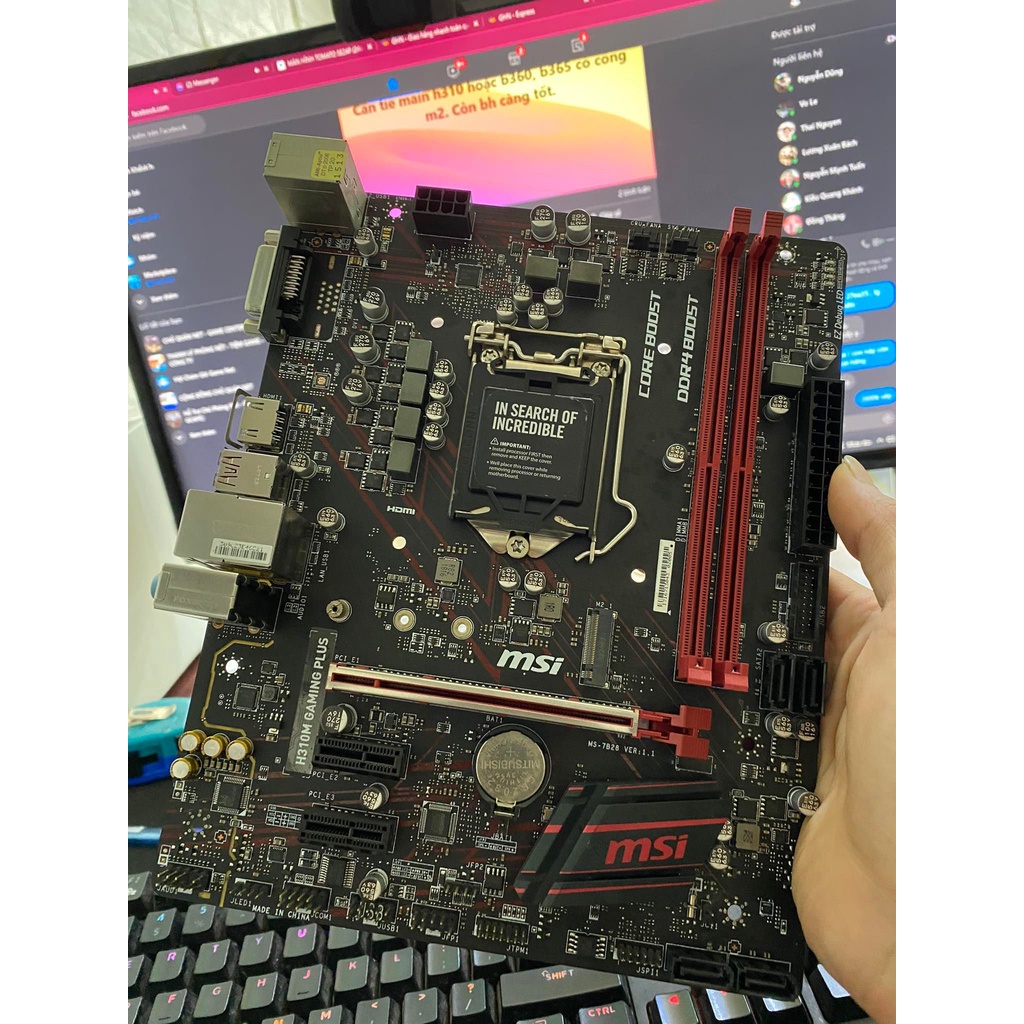 Mainboard MSI H310M GAMING PLUS Shopee Việt Nam