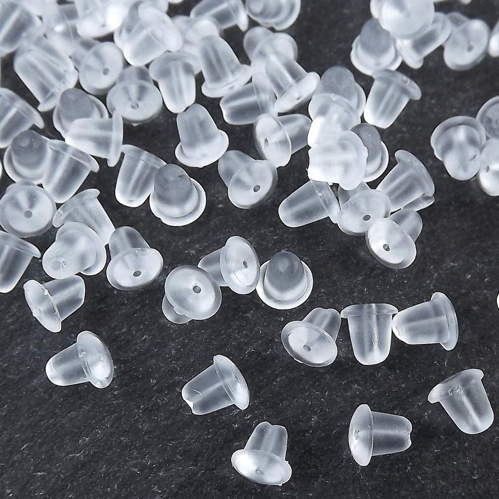 Set 1000 Bông Tai Bằng Silicon Mềm