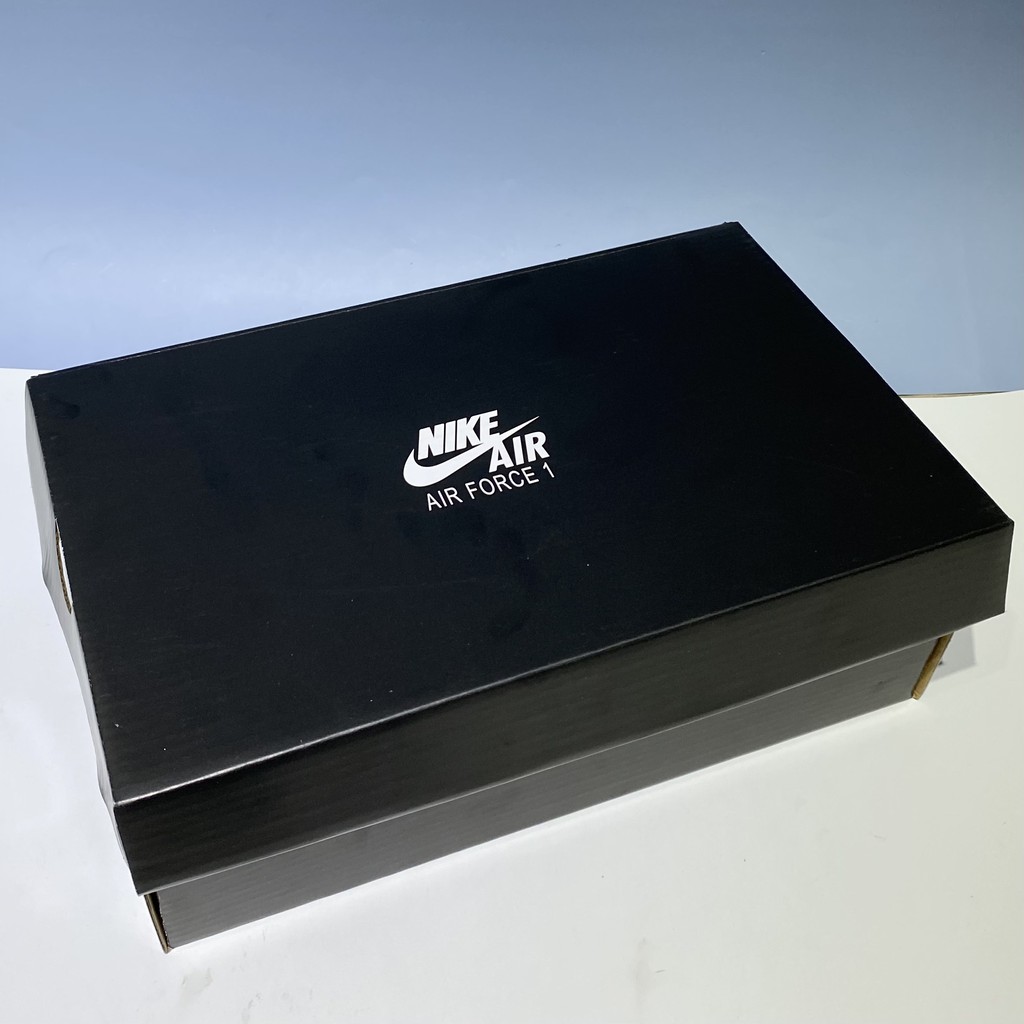 Hộp Giấy Carton đựng giày dép- Full bộ Hộp N.i.k.e Air Force 1 AF1 đen ...