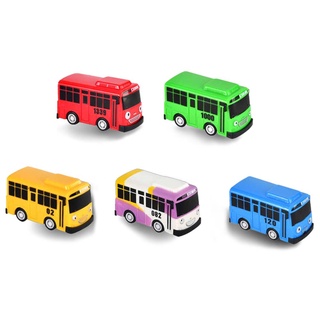 5 pcs Cars Toy The Little Bus TAYO Friends Special Set