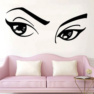 Decal Trang Trí Cửa Tiệm Nail - Spa - HairSalon - Nối Mi,  thu hút khách hàng, tăng tính thẩm mỹ cho tiệm P3