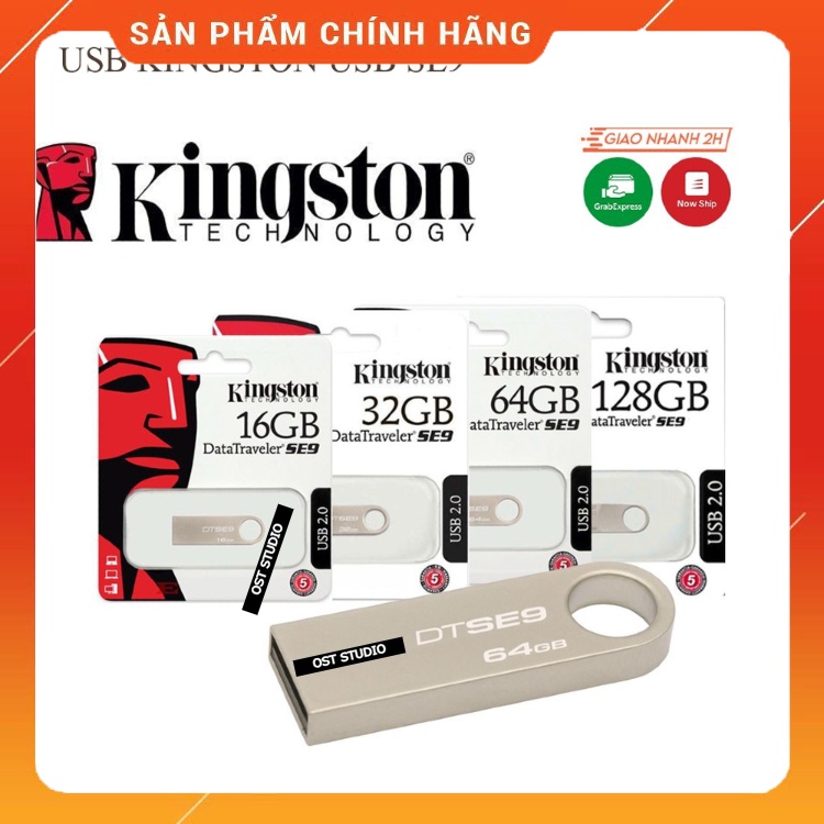 Lotto Kingston DTSE9 32GB USB 2.0 - Colori Argento E Oro - Vendita All'ingrosso (3/4/5 Pezzi)