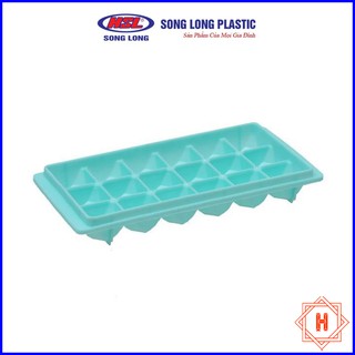 Song Long Plastic Khay đá 18 ô { H }