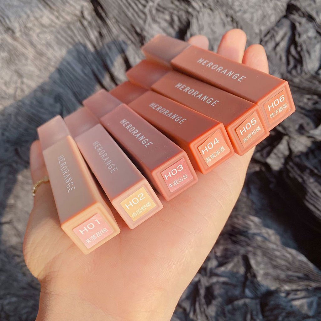 Son Kem Lì Herorange Mud Velvet Matte Lipstick - TC423