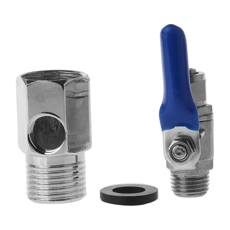 Lily / Máy lọc nước Thẩm thấu ngược Tee Bộ van đầu vào 1 / 2 "BSP Đến 1 / 4" Ống