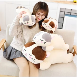 Gối Ôm Nhồi Bông Hình Mèo Dễ Thương Cho Bé