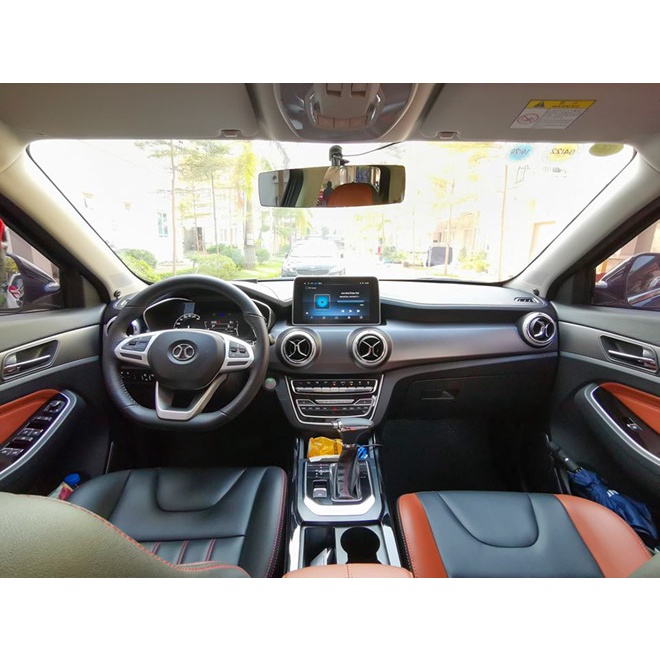 Thảm lót ô tô KATA cho xe Baic X55 (2019-2023) - Khít với sàn, Chống trơn, Không mùi, Không ẩm mốc