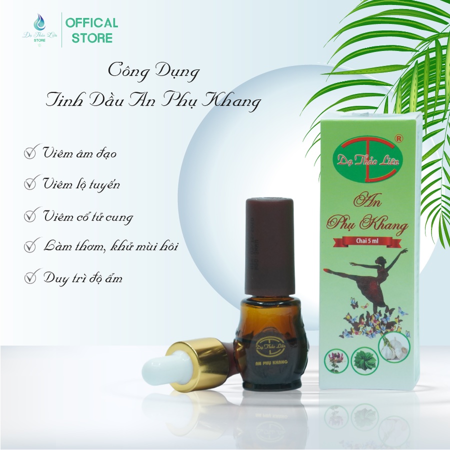 Ảnh Tinh Dầu An Phụ Khang 5ML Dạ Thao Liên 100% Từ Thiên Nhiên 3