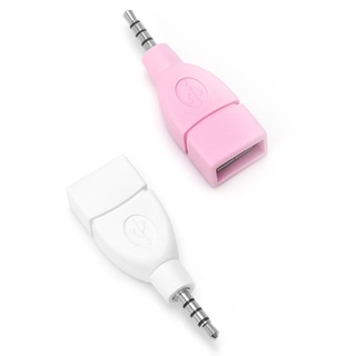 Cli Universal 3 5mm Nam Aux Cắm Jack Sang USB 2 0 Nữ Chuyển Đổi Adapter
