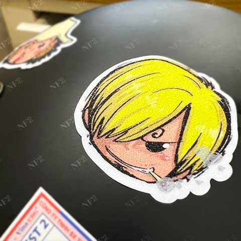 ONE PIECE - Decal Sticker Miếng Dán Trang Trí NF2