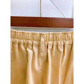 Set bộ Linen Áo cổ tròn nút gài  và short Hàng Thiết kế cao cấp nhà June