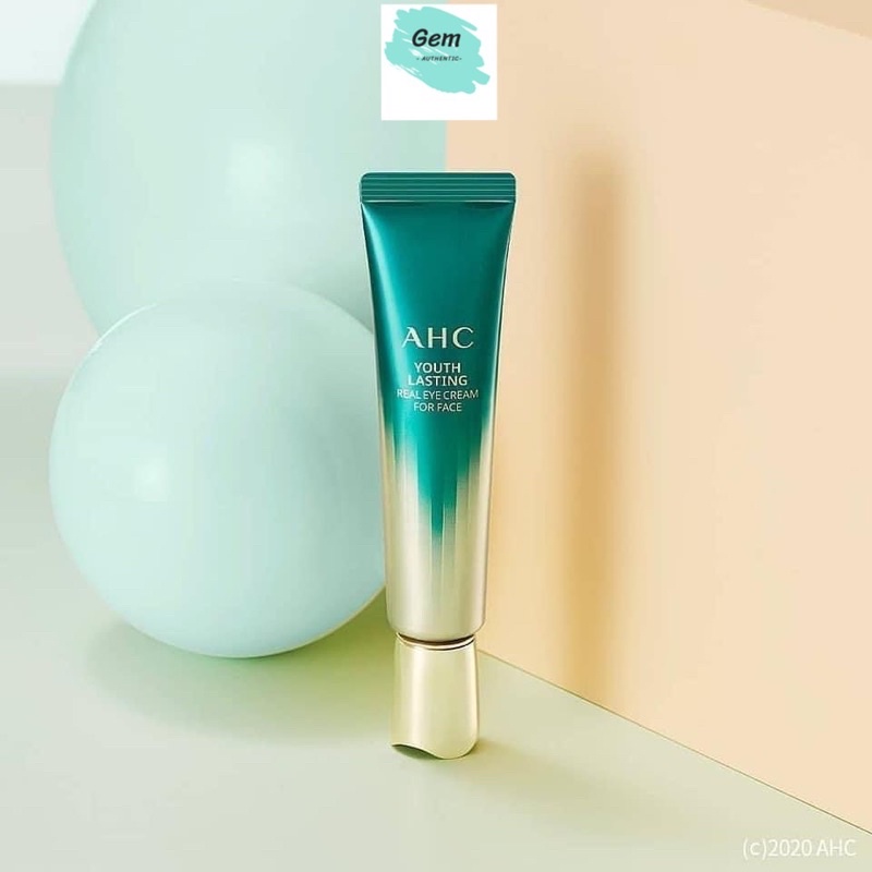 Kem dưỡng mắt AHC Time Rewind Real Eye Cream For Face season 9 [ HÀNG
