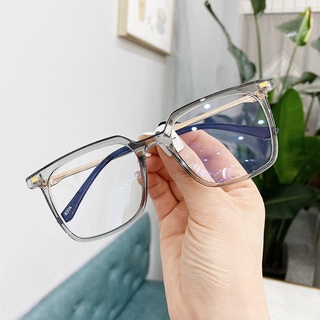 Kính cận thời trang nam nữ dáng vuông Unisex chống tia cực tím bảo vệ mắt đạt tiêu chuẩn ANSI của Hoa KỲ đẹp HANASO 086