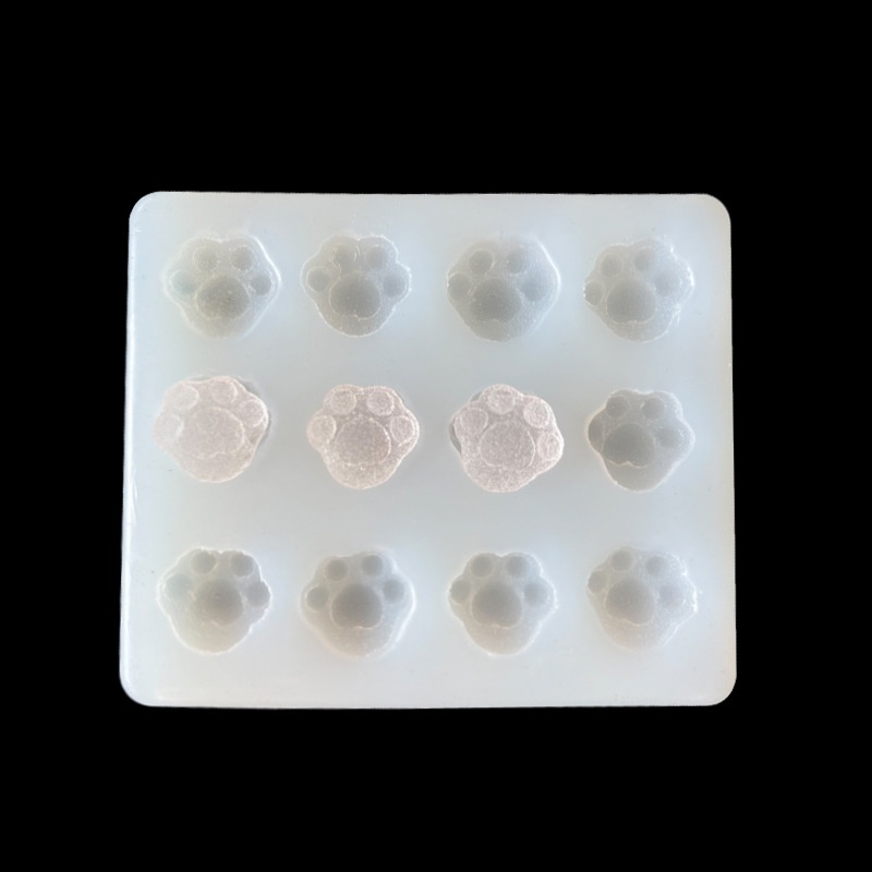 Khuôn silicone Làm Kẹo / Sô Cô La / Nến Thơm Hình Trái Tim / Gấu Mini diy