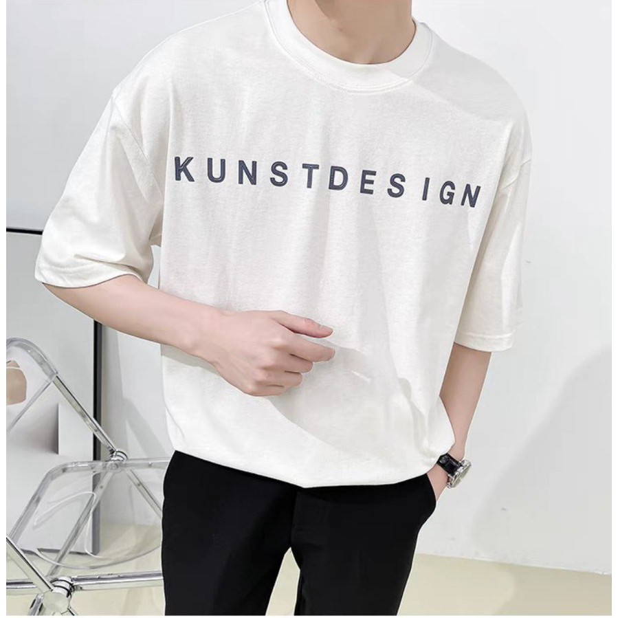 Áo thun Stee Cổ tròn KUNST DESIGN Localbrand CVCVVNI Unisex Menwear