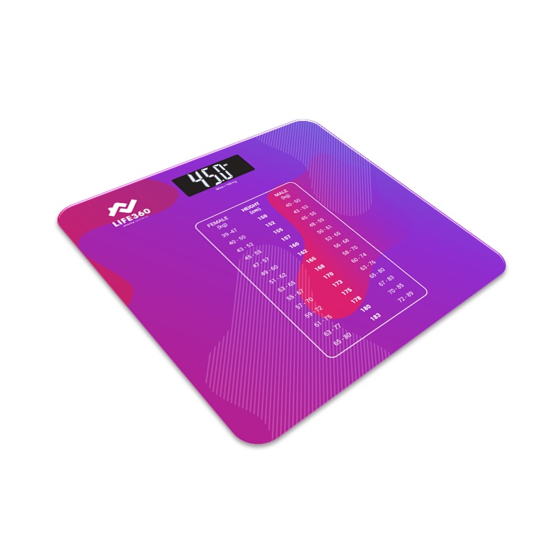 Ảnh Cân Điện Tử Sức Khỏe Life360 AR-S18A - Cân Điện Tử Thông Minh- Hàng Chính Hãng 4