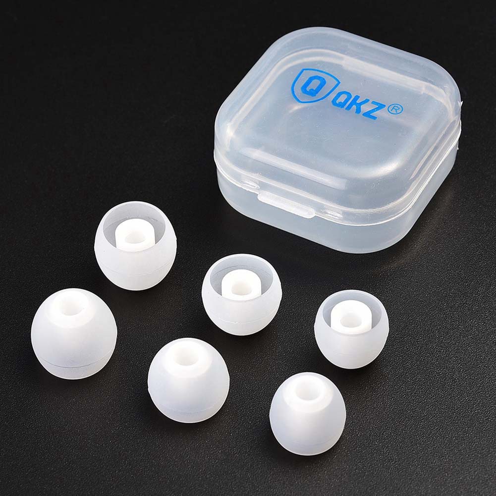 Bộ 3 cặp nút tai nghe nhét tai bằng silicone QKZ