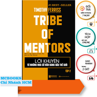 Sách - Lời Khuyên Từ Những Nhà Cố Vấn Hàng Đầu Thế Giới Tập 2 Mcbooks