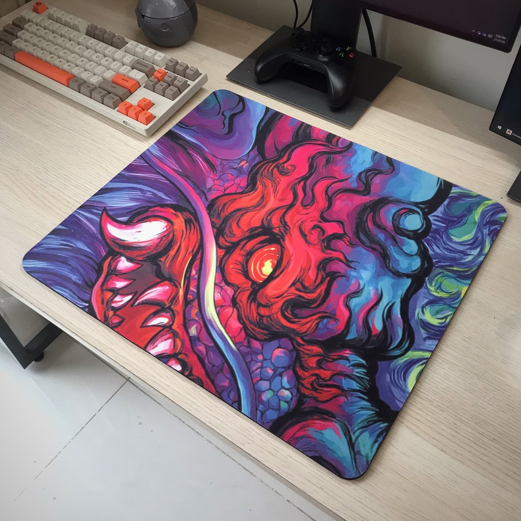 Lót Chuột Pad Chuột Mouse Pad Esports Tiger Ling Yun & Long Teng