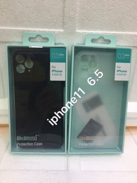 Ốp siêu mỏng Memumi cho Iphone11/Iphone11 Pro/ Iphone 11ProMax