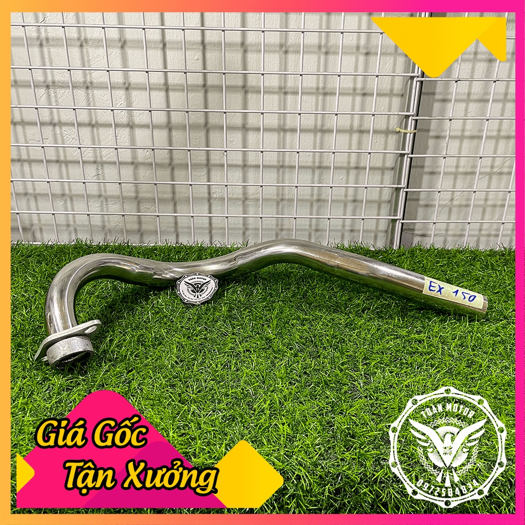 [Cổ Inox] Cổ Pô EX 150 Inox 304 Gắn Pô Zin Xe Exciter 150 | Shopee Việt Nam