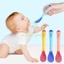 Thìa báo nóng cho bé ăn dặm chất liệu an toàn