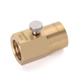 Bộ chuyển đổi YSANH CO2 Bộ điều chỉnh Homebrew có van chảy máu cho Sodastream