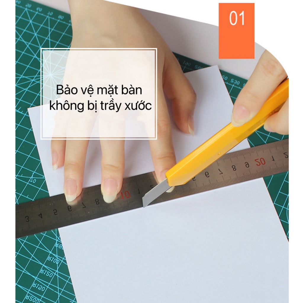 [RẺ VÔ ĐỊCH] chuyên sỉ Bảng kê cắt tự liền A3 DIY Cutting Mat thủ công kê vải