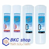 Bộ sản phẩm 4 lõi lọc (02 lõi lọc số 1 & 02 lõi lọc 2) 10 inch - bkc1042
