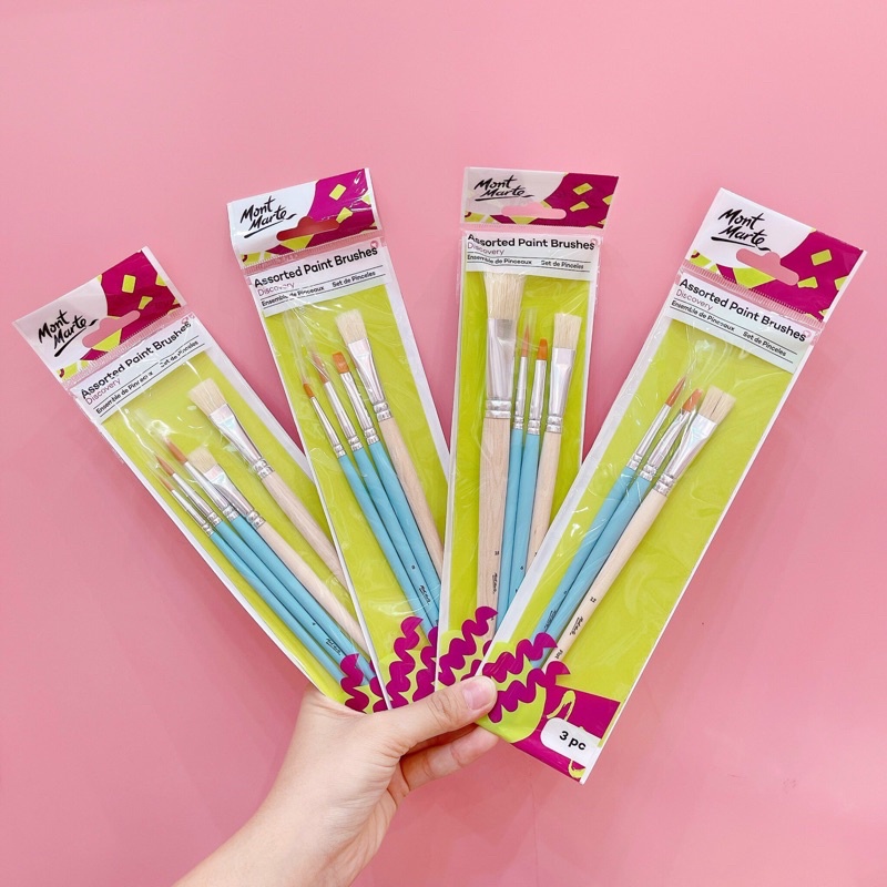 Bộ cọ vẽ Mont Marte - Ốc Sên Shop