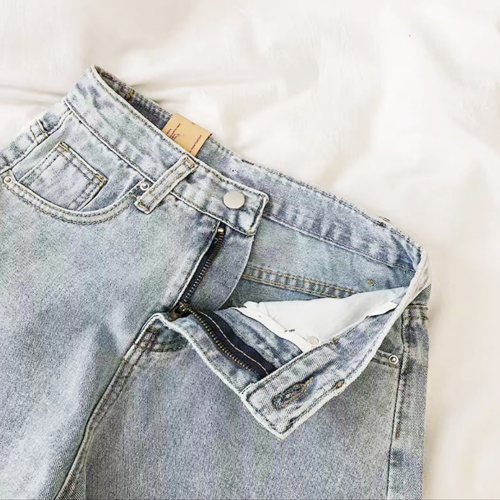 Ảnh Quần short jeans nữ Chollima tua lai QS012 phong cách đường phố bụi bặm cá tính 2