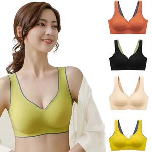 Áo Ngực Thể Thao Bằng Latex Thái Lan Không Tay Thoáng Khí Vô Hình Lưng Đẹp [luyoo31]