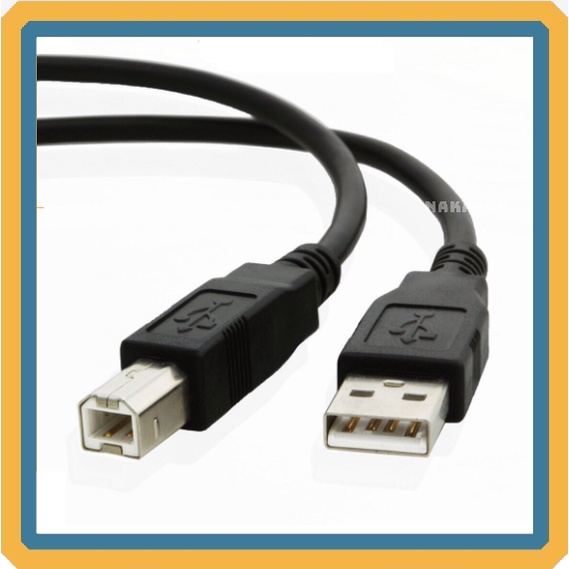 Dây Máy In USB 1.5m 3m 5m Đen - Dây cáp kết nói máy in với máy tính chống nhiễu tốt