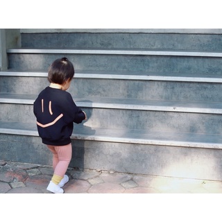 Áo nỉ cho bé BATALA KIDS phong cách Hàn Quốc hoodie mặt cười cho bé trai và bé gái từ 1-6 tuổi (10-22kg)