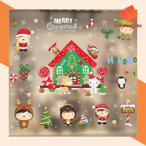 Hình dán trang trí Noel | Shopee Việt Nam