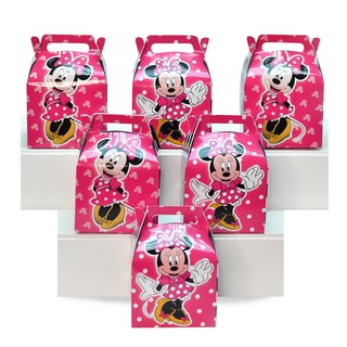 Set MEGA trang trí sinh nhật chủ đề Minnie Hồng