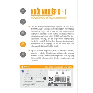 Sách - Khởi Nghiệp 0 - 1: Những Điều Không Thể Bỏ Qua Khi Khởi Nghiệp - MCBooks
