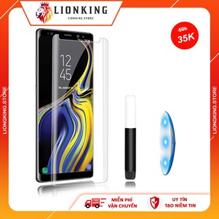 Kính cường lực 💝FULL KEO UV 💝 cho máy note 8 note 9 s8 s8 plus s10 plus ...