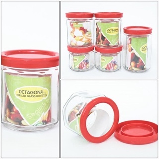 Bộ Gia Vị Thuỷ Tinh 5 Món 8512 Cam Homeware