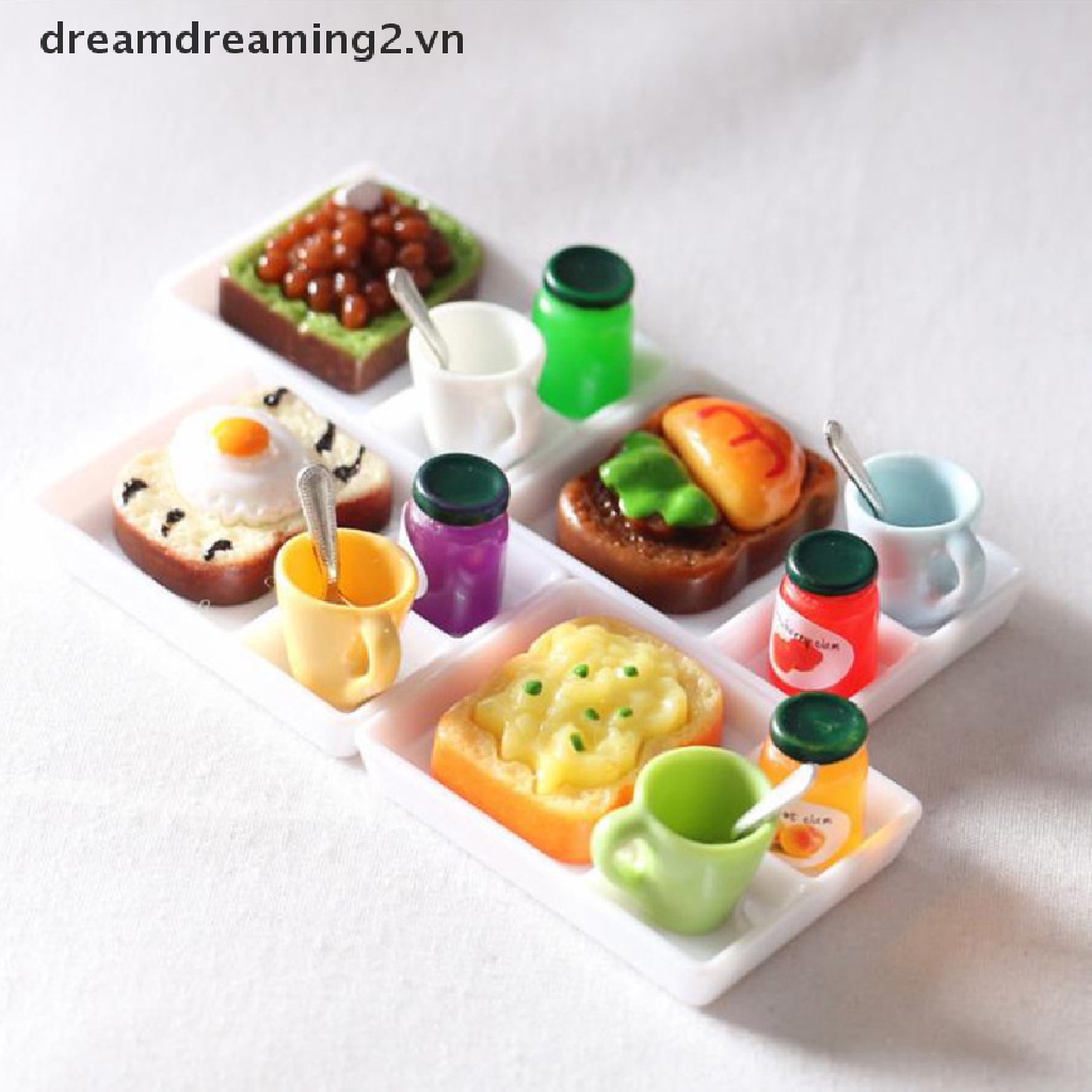 Bộ 5 Mô Hình Ngôi Nhà Búp Bê Dễ Thương