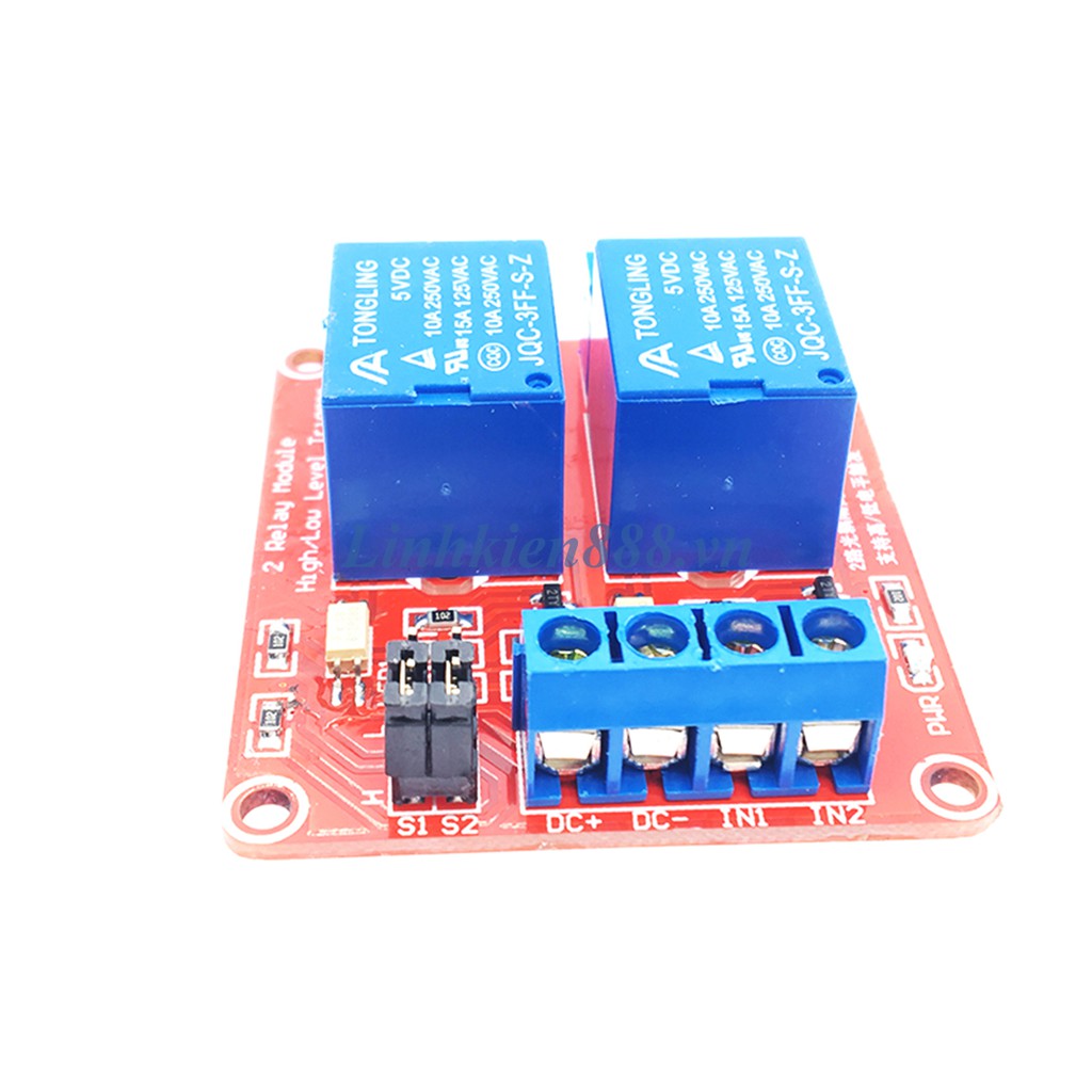 Module Relay 2 Kênh 24V-220V 10A Cách Ly Quang | Shopee Việt Nam