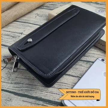 Women's Elegant Genuine Leather Clutch · CL03