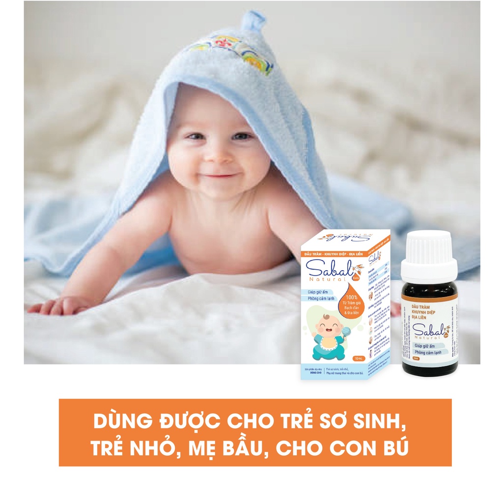 Ảnh 3 lọ Sabal. Tinh dầu giúp giữ ấm phòng cảm lạnh cho bé 1