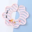 Yếm Ăn Cotton Hình Bông Hoa Xoay 360 Độ Dễ Thương Cho Bé