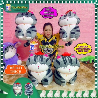 THÚ NHỒI BÔNG HÌNH CON MÈO HOÀNG THƯỢNG RẤT ĐẸP MỀM MỊN DÙNG ÔM NGỦ QUÀ TẶNG - GẤU BÔNG CON MÈO HÀNG ĐỘC