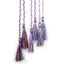 DELMER Tassles Thắt Lưng 160cm Đầm Nơ Dệt Dây Thắt Lưng Mỏng Thắt Lưng Bện