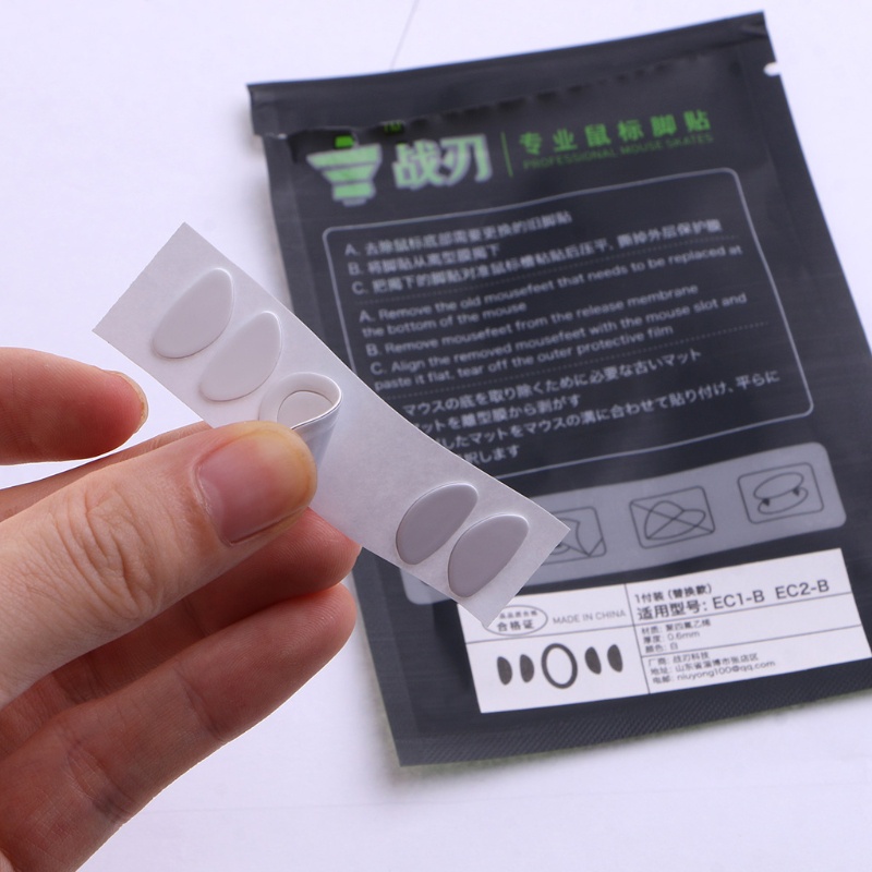 Tầm Nhìn 1 Bộ Cho ZOWIE EC1-B EC2-B Miếng Dán Chân Chuột Miếng Lót Trượt Đường Cong Edge