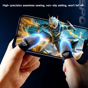 Găng tay đầu ngón tay mỏng WU dành cho game thủ Chống mồ hôi chống rách cho màn hình cảm ứng Vỏ đầu ngón tay có đầu ngón tay có bếp